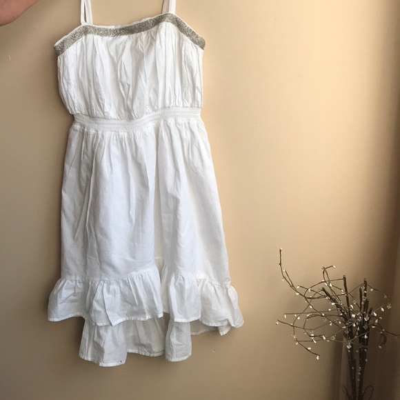 Cute white summer dress Sz 14 Girls - Picture 2 of 4